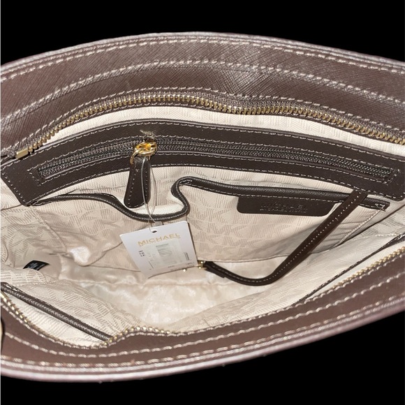 Michael Kors Messenger Bag Dark Brown - Picture 6 of 7